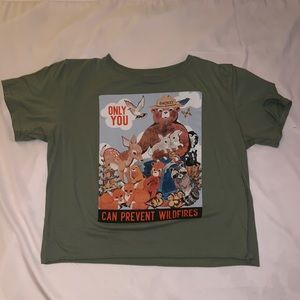 Smokey The Bear T Shirt